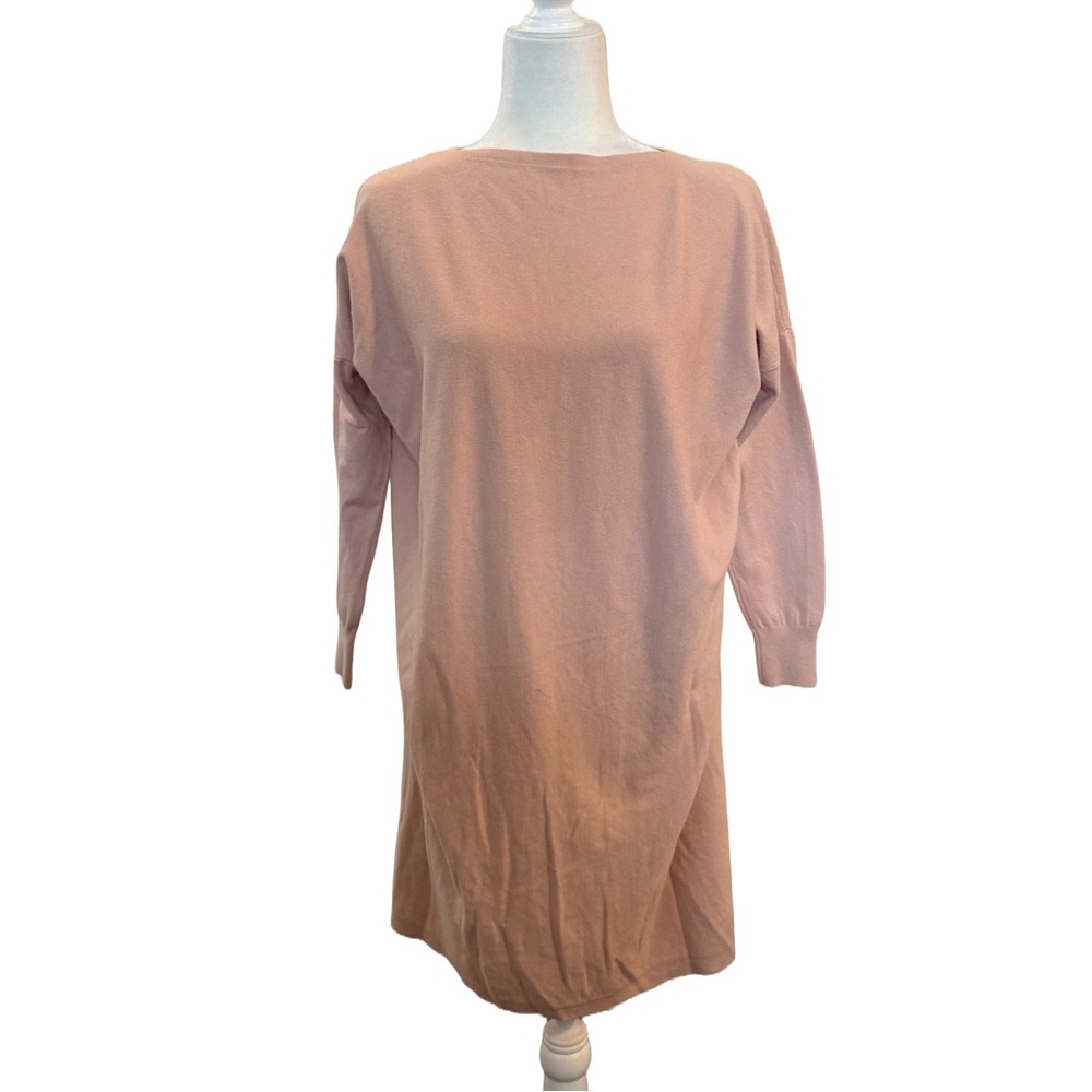 Karamel Collection Button Back Knit Sweater Dress